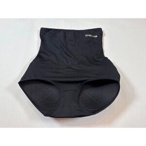 Bebe High-Waist Butt Lifter Shapewear Large Black Microfiber bubble shape (R347)